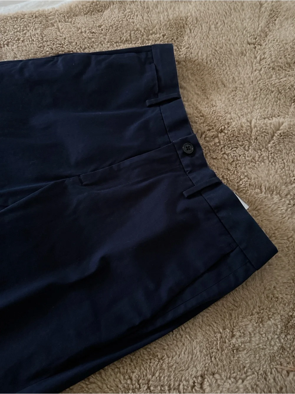 BR Slim Navy Chino Pants for Men - Clean Everyday Style